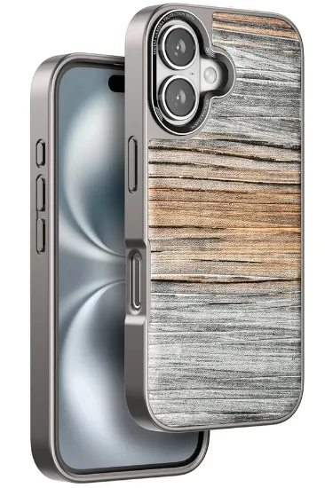 Venco iPhone 16 Wave Kapak - Sarı resmi