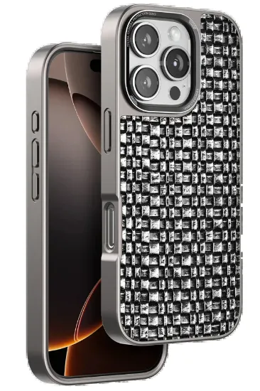 Venco iPhone 16 Pro Brand Kapak - Gümüş resmi