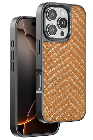 Venco iPhone 16 Pro Viper Kapak - Kahverengi resmi