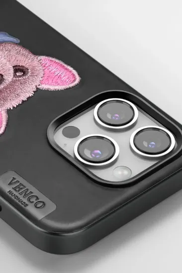 Venco iPhone 16 Cute Desenli Kapak - Lacivert resmi