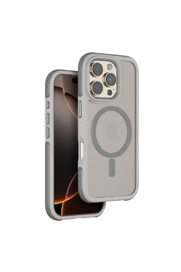Venco iPhone 16 Pro Orbit Magsafe Kapak - Titan Gri resmi