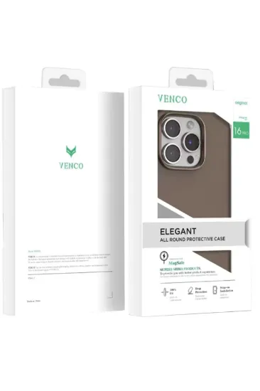 Venco iPhone 16 Pro Max Jinta Magsafe Kapak - Siyah resmi