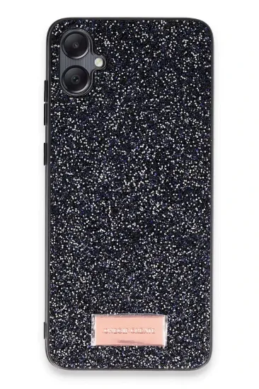 Onegif Samsung Galaxy A05 Bright Simli Kapak - Siyah resmi