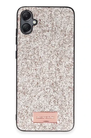 Onegif Samsung Galaxy A05 Bright Simli Kapak - Gold resmi