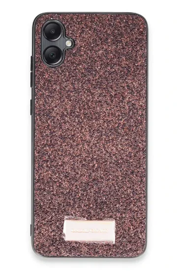 Onegif Samsung Galaxy A05 Bright Simli Kapak - Derin Mor resmi
