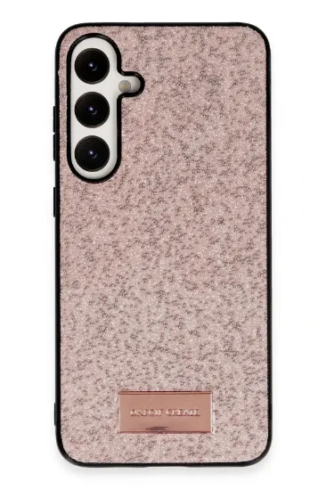 Onegif Samsung Galaxy A05S Bright Simli Kapak - Pembe resmi