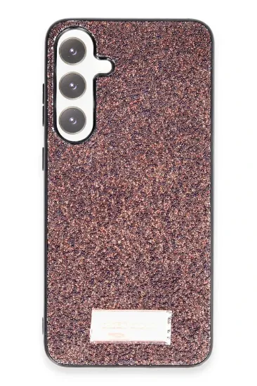 Onegif Samsung Galaxy A05S Bright Simli Kapak - Derin Mor resmi