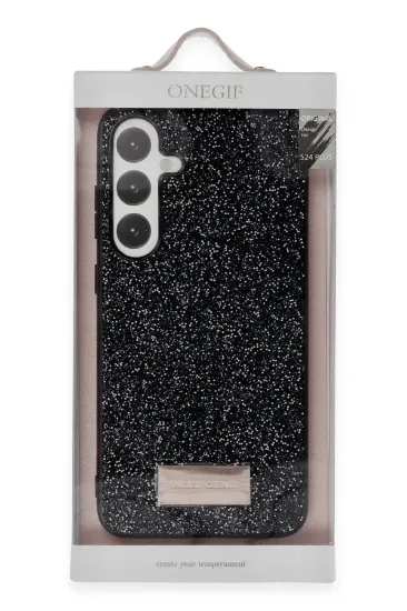 Onegif Samsung Galaxy S24 Plus Bright Simli Kapak - Pembe resmi