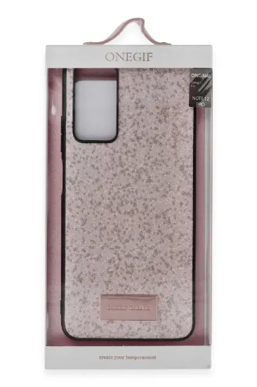 Onegif Xiaomi Redmi Note 12 Pro 4G Bright Simli Kapak - Pembe resmi