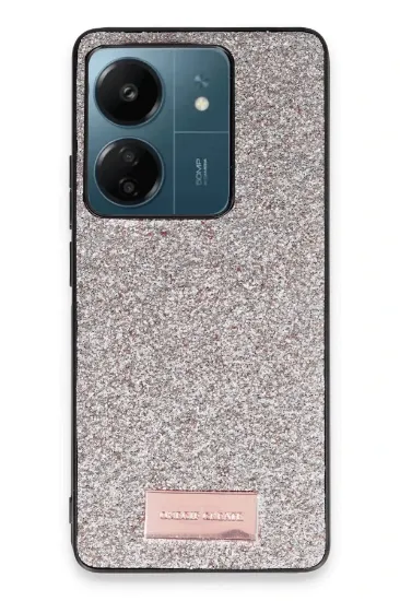 Onegif Xiaomi Redmi 13C Bright Simli Kapak - Gold resmi