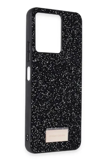 Onegif Xiaomi Redmi 13C Bright Simli Kapak - Gold resmi