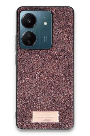 Onegif Xiaomi Redmi 13C Bright Simli Kapak - Derin Mor resmi