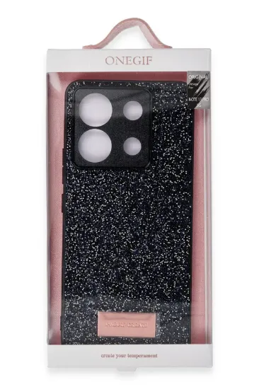 Onegif Xiaomi Redmi Note 13 Pro 5G Bright Simli Kapak - Pembe resmi