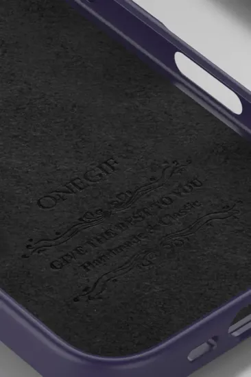 Onegif iPhone 16 Pro Max Bright Simli Kapak - Çöl Titanyum resmi