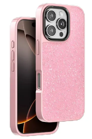 Onegif iPhone 16 Pro Max Gem Kapak - Pembe resmi