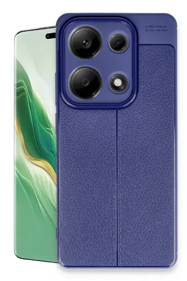 Newface Xiaomi Redmi Note 13 Pro 4G Kılıf Auto Focus Kapak - Lacivert resmi
