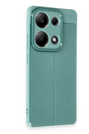Newface Xiaomi Redmi Note 13 Pro 4G Kılıf Auto Focus Kapak - Koyu Yeşil resmi