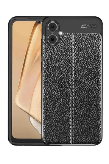 Newface Samsung Galaxy A05 Kılıf Auto Focus Kapak - Siyah resmi