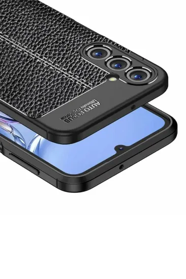 Newface Samsung Galaxy A05S Kılıf Auto Focus Kapak - Siyah resmi
