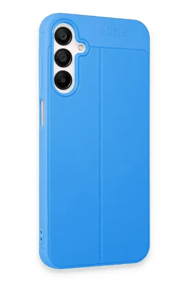 Newface Samsung Galaxy A15 4G Kılıf Auto Focus Kapak - Mavi resmi