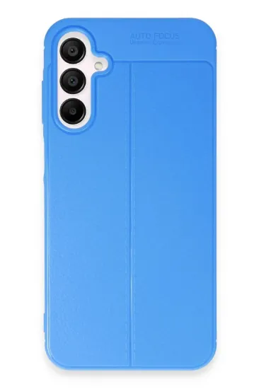 Newface Samsung Galaxy A35 5G Kılıf Auto Focus Kapak - Mavi resmi