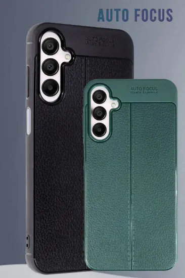 Newface Samsung Galaxy A55 5G Kılıf Auto Focus Kapak - Siyah resmi