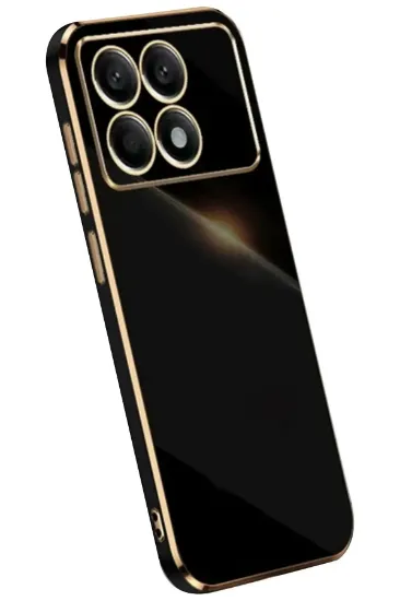 Newface Xiaomi Poco X6 Pro Kılıf Volet Silikon - Siyah resmi