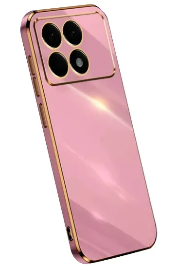 Newface Xiaomi Poco X6 Pro Kılıf Volet Silikon - Mor resmi