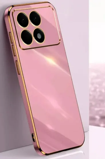 Newface Xiaomi Poco X6 Pro Kılıf Volet Silikon - Mor resmi