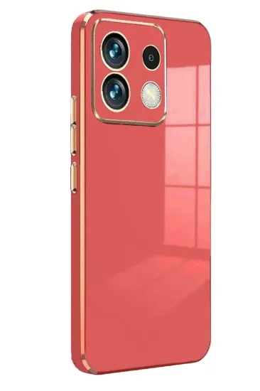 Newface Xiaomi Poco M6 Pro 4G Kılıf Volet Silikon - Kırmızı resmi
