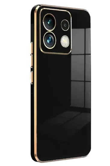Newface Xiaomi Redmi Note 13 4G Kılıf Volet Silikon - Siyah resmi