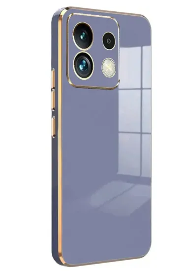 Newface Xiaomi Redmi Note 13 4G Kılıf Volet Silikon - Mavi resmi