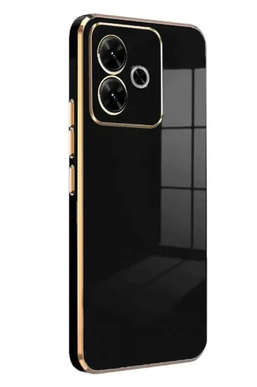 Newface Xiaomi Redmi 13 4G Kılıf Volet Silikon - Siyah resmi