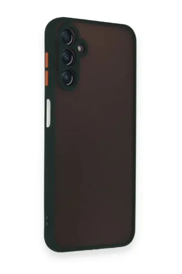 Newface Samsung Galaxy A25 5G Kılıf Montreal Silikon Kapak - Yeşil resmi