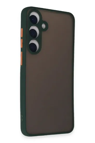 Newface Samsung Galaxy S24 Kılıf Montreal Silikon Kapak - Yeşil resmi