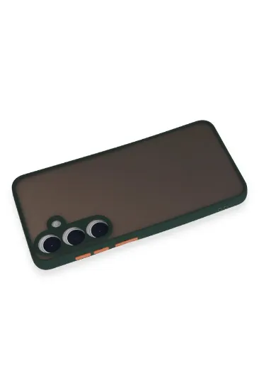 Newface Samsung Galaxy S24 Kılıf Montreal Silikon Kapak - Yeşil resmi
