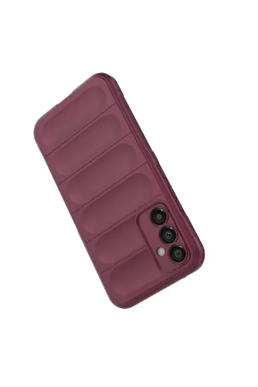 Newface Samsung Galaxy A15 4G Kılıf Optimum Silikon - Bordo resmi