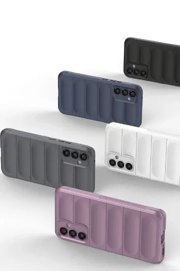 Newface Samsung Galaxy A15 4G Kılıf Optimum Silikon - Krem resmi