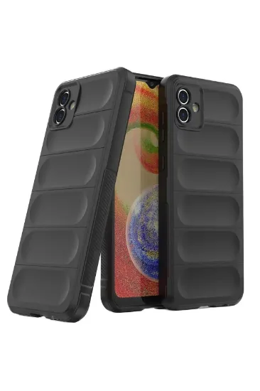 Newface Samsung Galaxy A05 Kılıf Optimum Silikon - Siyah resmi