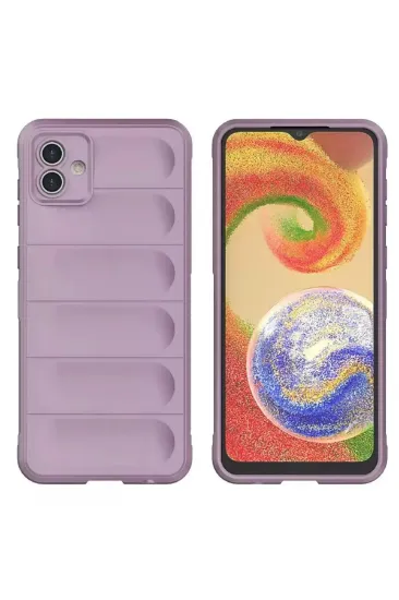 Newface Samsung Galaxy A05 Kılıf Optimum Silikon - Mor resmi