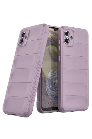 Newface Samsung Galaxy A05 Kılıf Optimum Silikon - Mor resmi