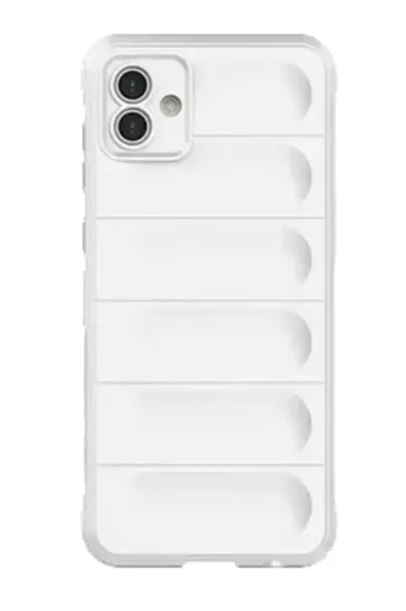 Newface Samsung Galaxy A05 Kılıf Optimum Silikon - Krem resmi