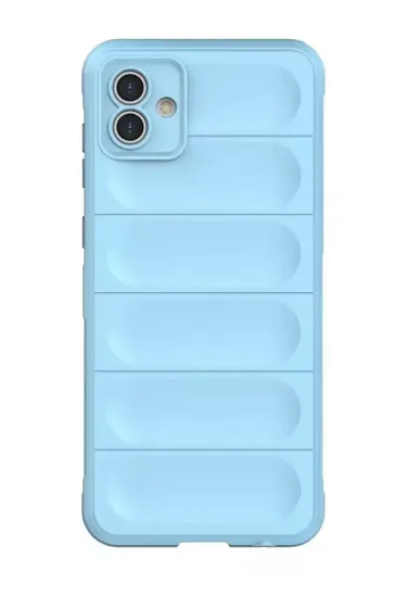 Newface Samsung Galaxy A05 Kılıf Optimum Silikon - Sky Blue resmi