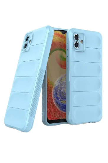Newface Samsung Galaxy A05 Kılıf Optimum Silikon - Sky Blue resmi