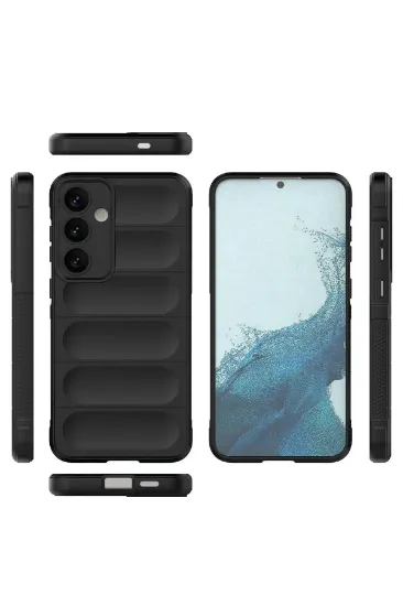 Newface Samsung Galaxy S24 Kılıf Optimum Silikon - Siyah resmi