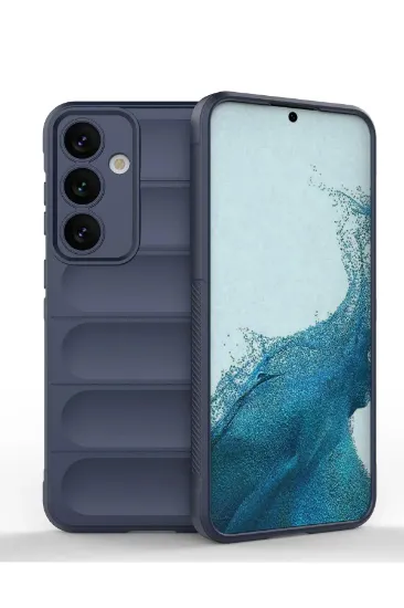 Newface Samsung Galaxy S24 Kılıf Optimum Silikon - Lacivert resmi