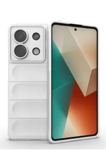 Newface Xiaomi Poco X6 Kılıf Optimum Silikon - Krem resmi