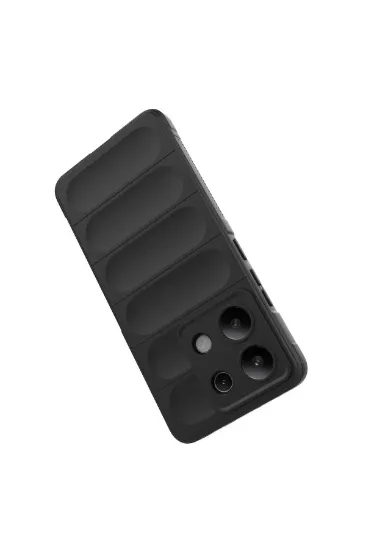Newface Xiaomi Redmi Note 13 4G Kılıf Optimum Silikon - Siyah resmi