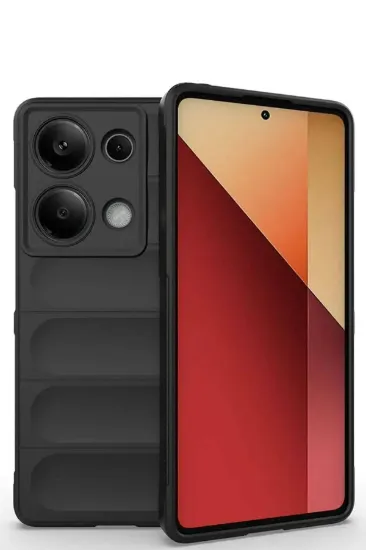 Newface Xiaomi Redmi Note 13 Pro 4G Kılıf Optimum Silikon - Siyah resmi