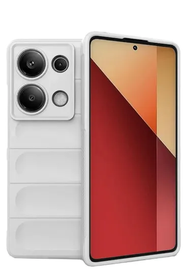 Newface Xiaomi Redmi Note 13 Pro 4G Kılıf Optimum Silikon - Krem resmi